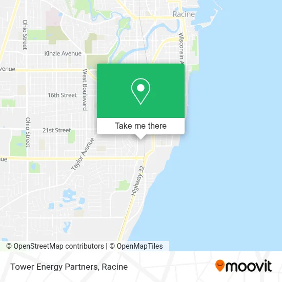 Tower Energy Partners map