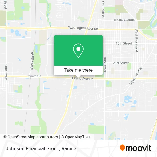 Johnson Financial Group map