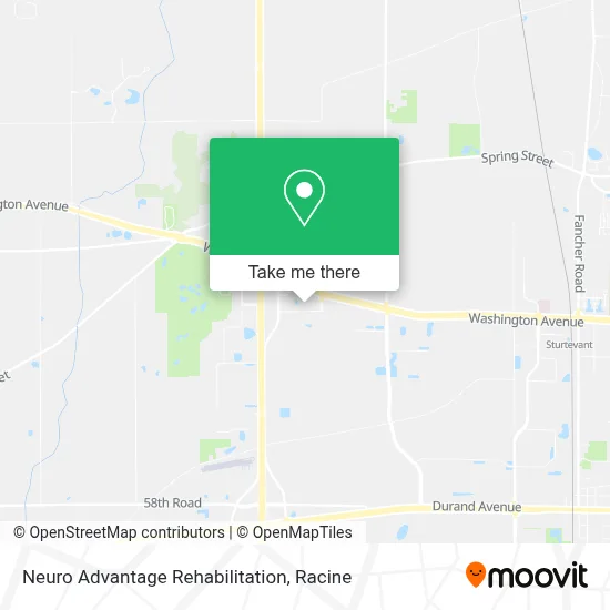 Neuro Advantage Rehabilitation map