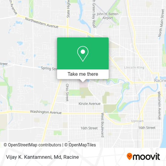 Vijay K. Kantamneni, Md map