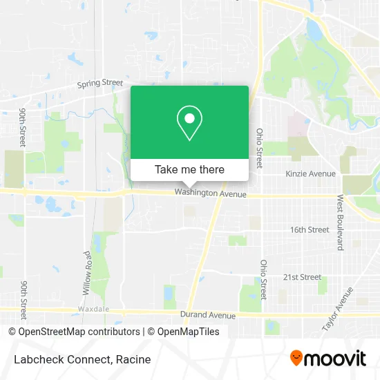 Labcheck Connect map