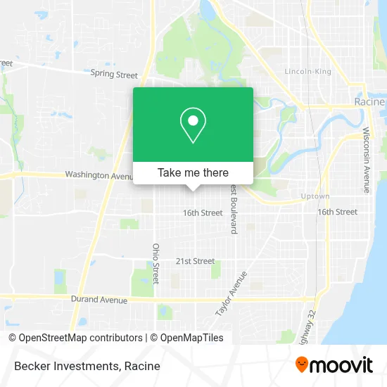 Becker Investments map