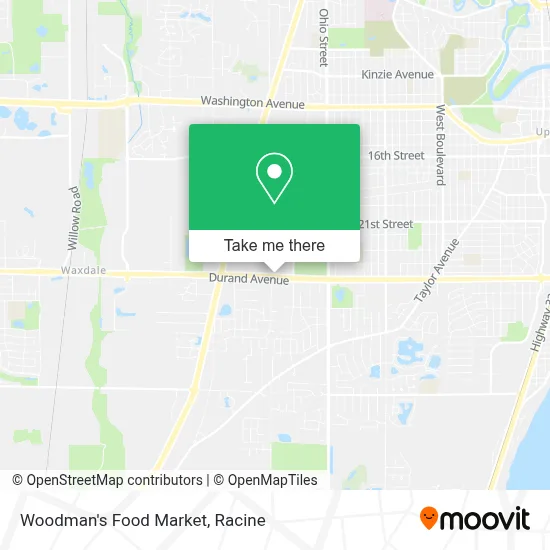 Woodman's Food Market map