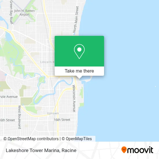 Lakeshore Tower Marina map