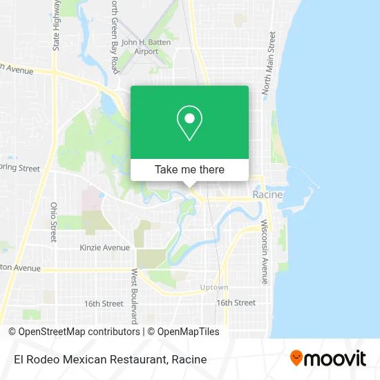 El Rodeo Mexican Restaurant map