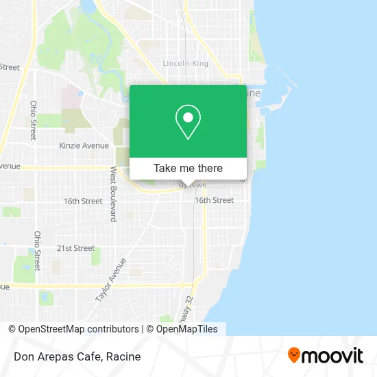 Don Arepas Cafe map