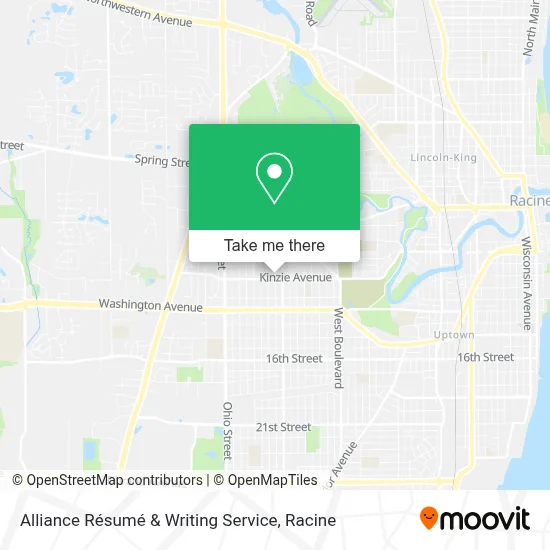 Alliance Résumé & Writing Service map