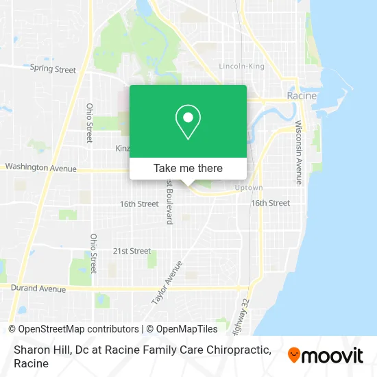 Sharon Hill, Dc at Racine Family Care Chiropractic map