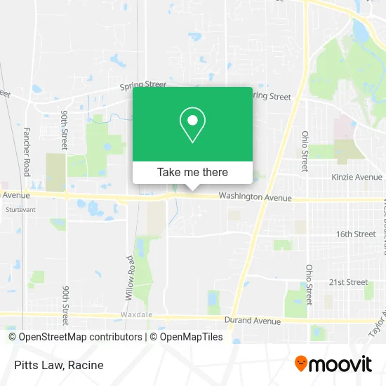 Pitts Law map