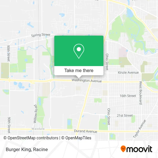 Burger King map