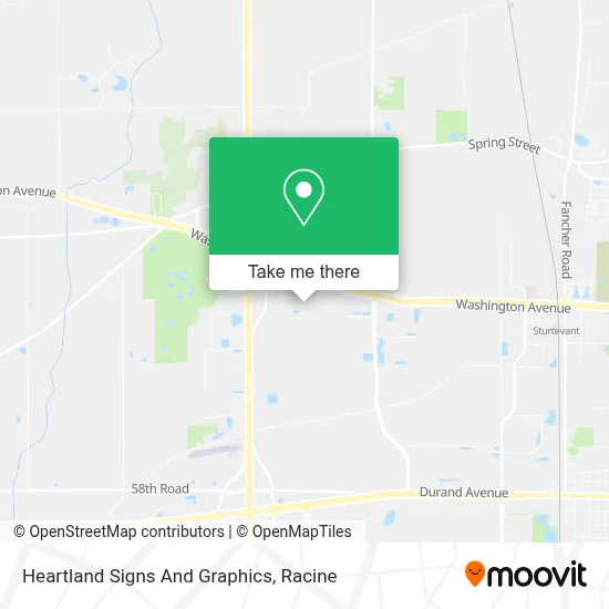 Heartland Signs And Graphics map