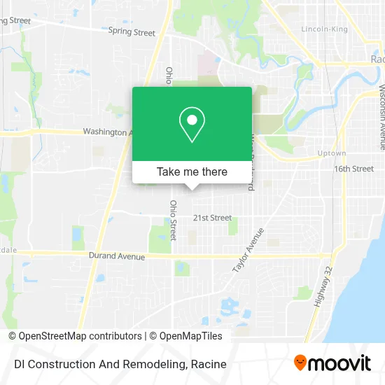 Dl Construction And Remodeling map