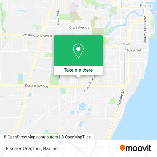 Fischer Usa, Inc. map