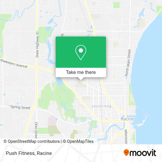 Push Fitness map