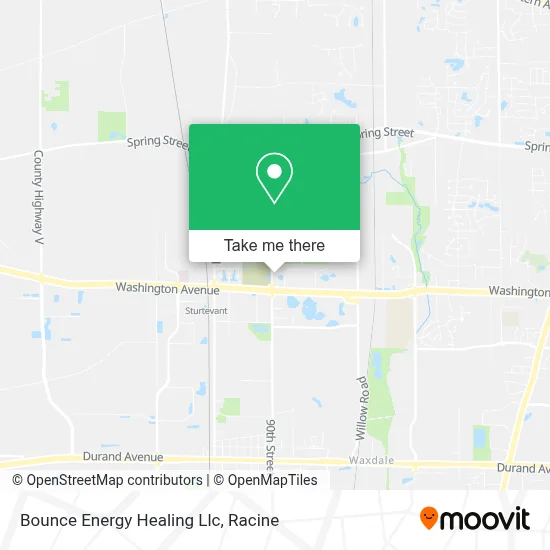 Bounce Energy Healing Llc map