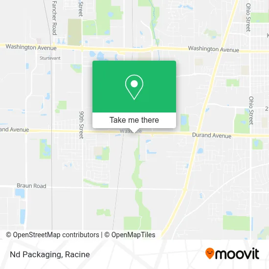 Nd Packaging map