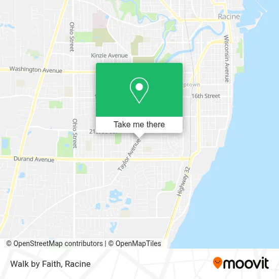 Walk by Faith map