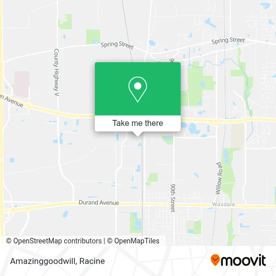 Amazinggoodwill map