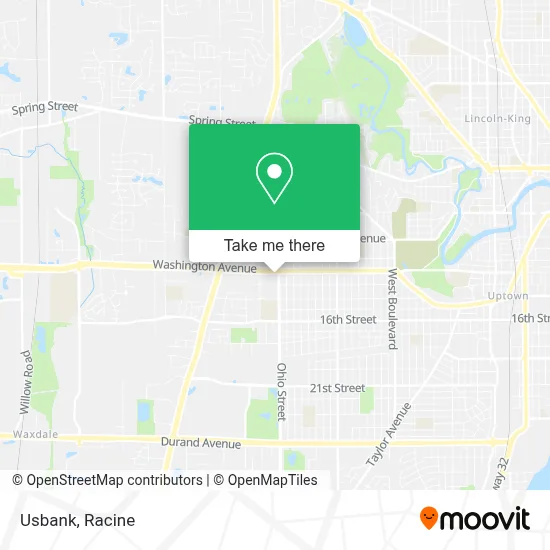 Usbank map