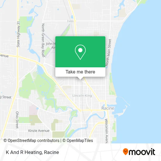 K And R Heating map