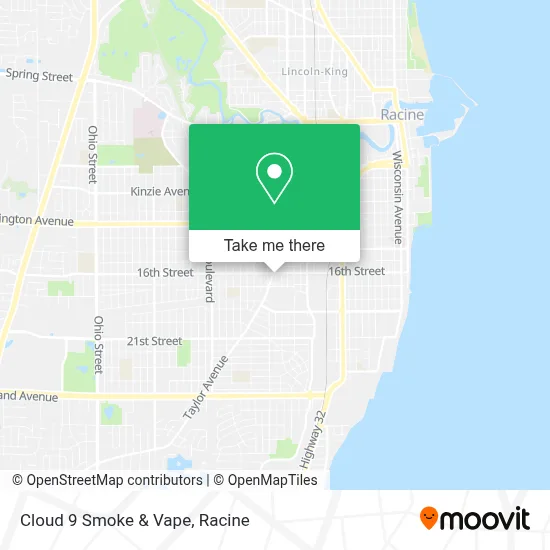 Cloud 9 Smoke & Vape map