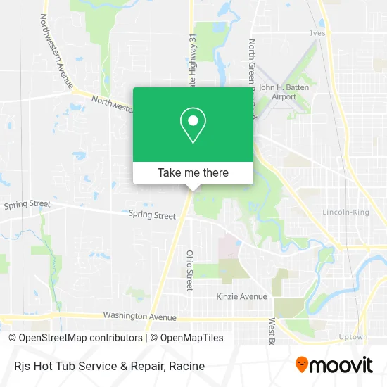 Mapa de Rjs Hot Tub Service & Repair