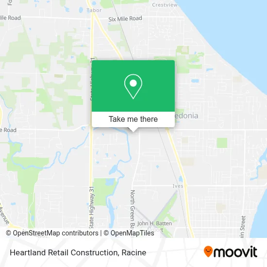 Heartland Retail Construction map
