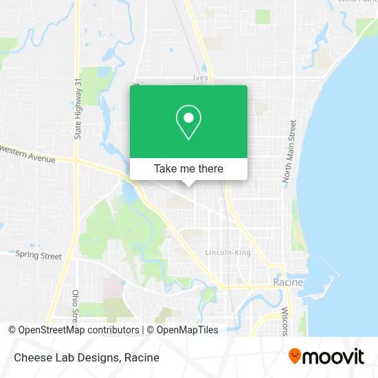 Cheese Lab Designs map