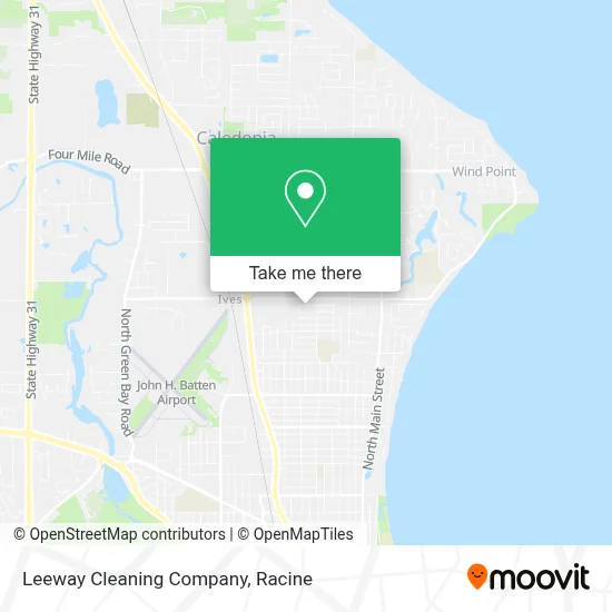 Leeway Cleaning Company map
