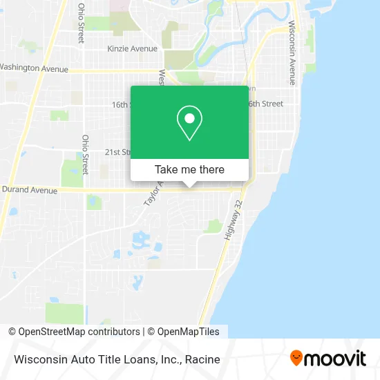Wisconsin Auto Title Loans, Inc. map