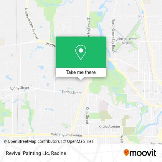 Revival Painting Llc map