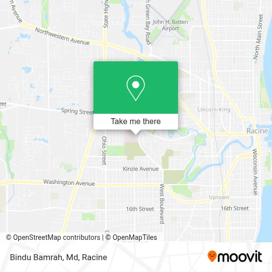 Bindu Bamrah, Md map