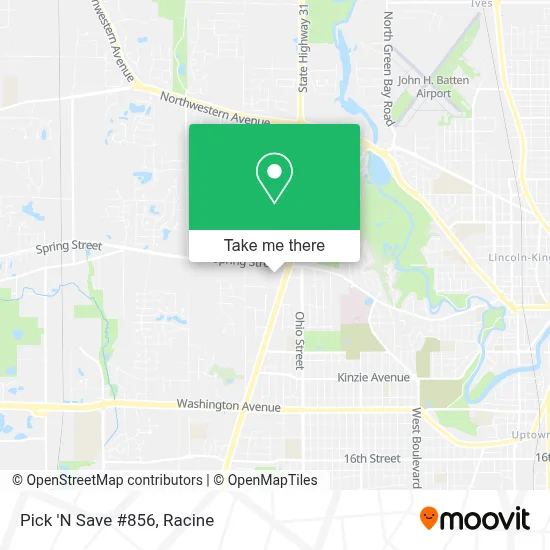 Pick 'N Save #856 map