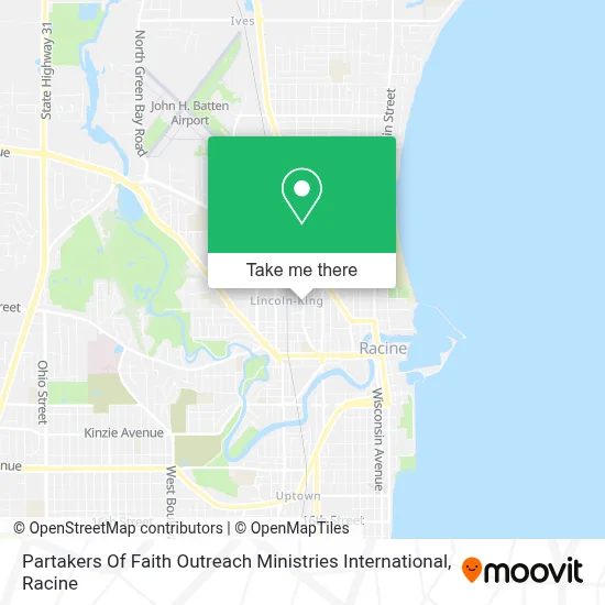 Partakers Of Faith Outreach Ministries International map
