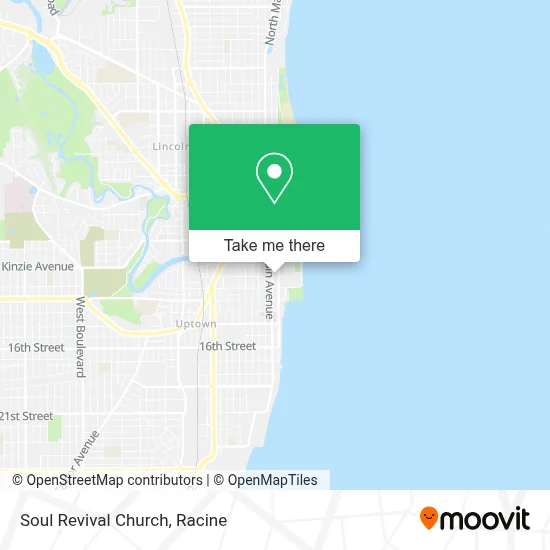 Soul Revival Church map