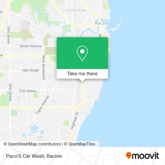 Paco’S Car Wash map