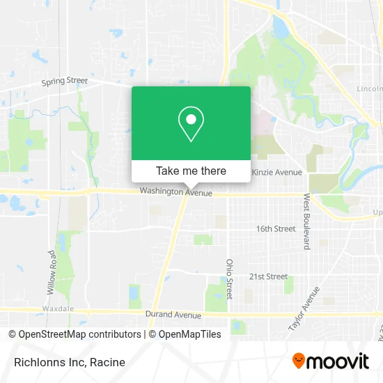 Richlonns Inc map