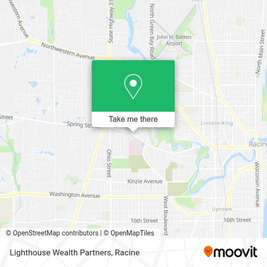 Lighthouse Wealth Partners map
