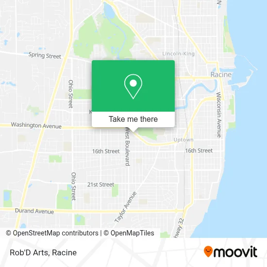 Rob'D Arts map