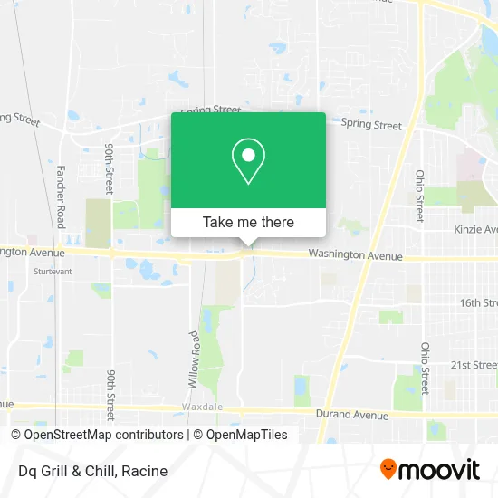 Dq Grill & Chill map