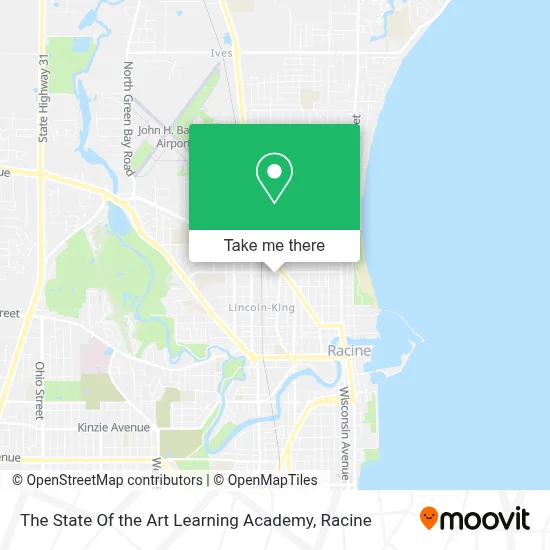 The State Of the Art Learning Academy map