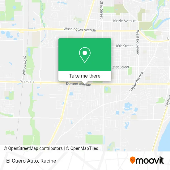 El Guero Auto map