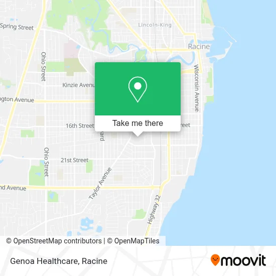 Genoa Healthcare map