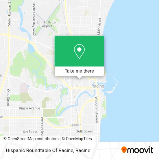 Hispanic Roundtable Of Racine map