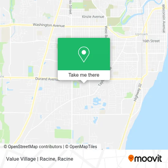 Value Village | Racine map