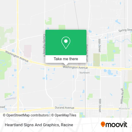 Heartland Signs And Graphics map