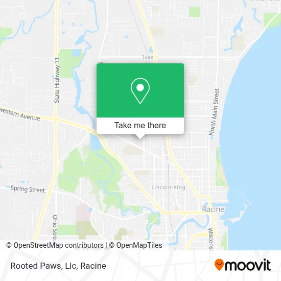Rooted Paws, Llc map