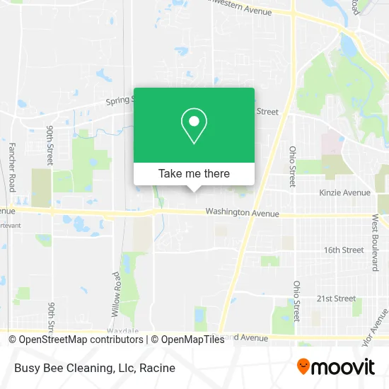 Busy Bee Cleaning, Llc map