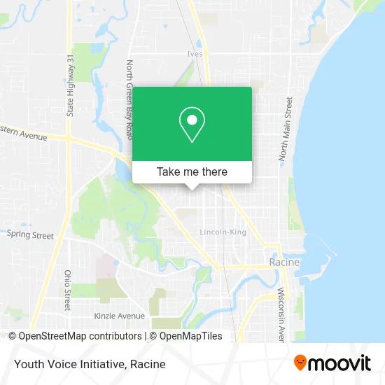 Youth Voice Initiative map