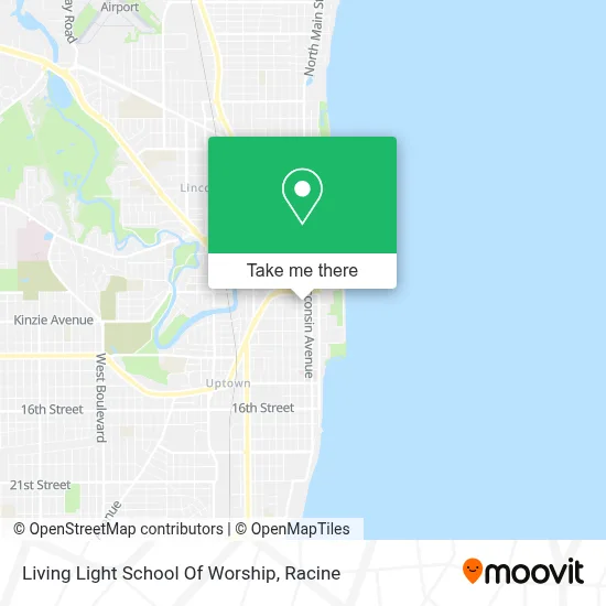 Living Light School Of Worship map